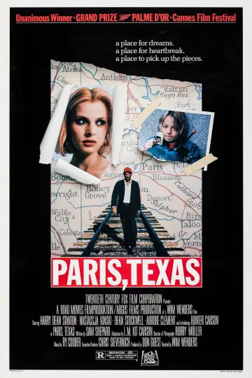 Poster to the movie "Paris, Texas" #734386