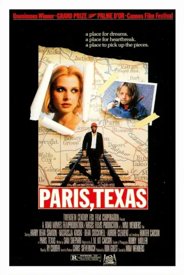 Poster to the movie "Paris, Texas" #734406