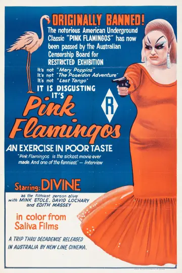 Poster to the movie "Pink Flamingos" #612095
