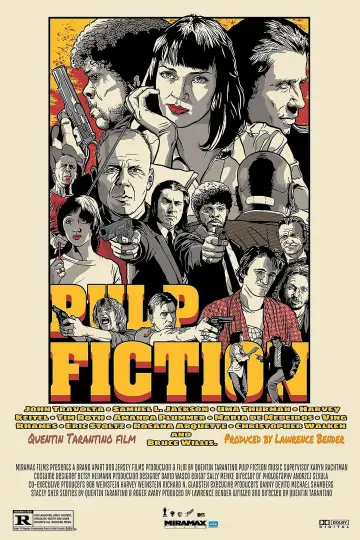 Poster to the movie "Pulp Fiction" #20506