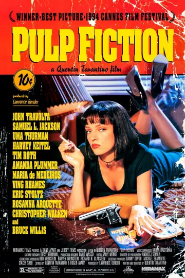Poster to the movie "Pulp Fiction" #748915