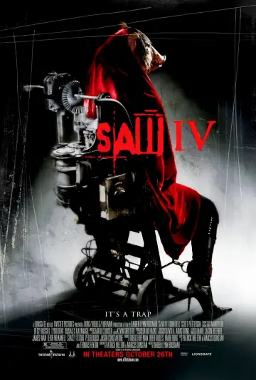 Poster to the movie "Saw IV" #689544