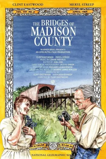 Poster to the movie "The Bridges of Madison County" #710418
