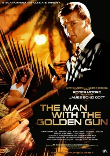 Poster to the movie "The Man with the Golden Gun" #646070