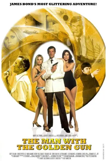 Poster to the movie "The Man with the Golden Gun" #646080