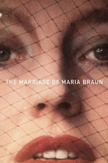 Poster to the movie "The Marriage of Maria Braun" #1092615