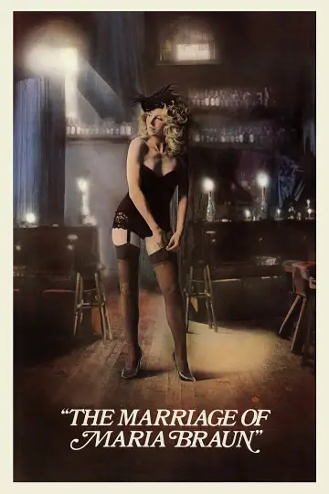 Poster to the movie "The Marriage of Maria Braun" #1092620