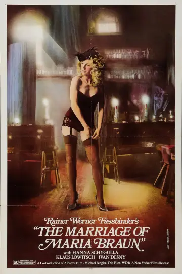 Poster to the movie "The Marriage of Maria Braun" #1092624