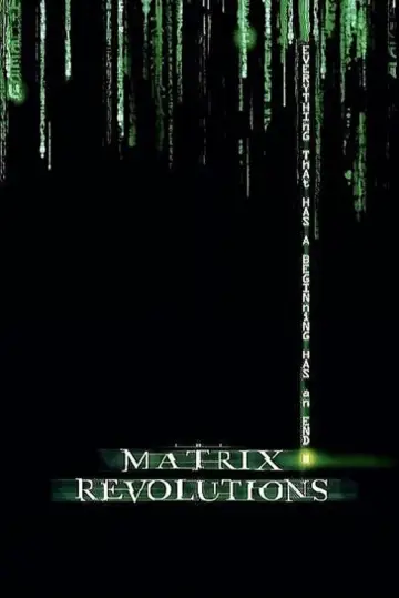 Poster to the movie "The Matrix Revolutions" #34207