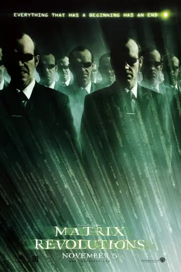 Poster to the movie "The Matrix Revolutions" #604743
