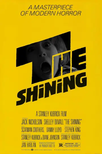 Poster to the movie "The Shining" #520612
