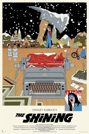 Poster to the movie "The Shining" #520683