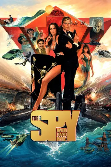 Poster to the movie "The Spy Who Loved Me" #1164891