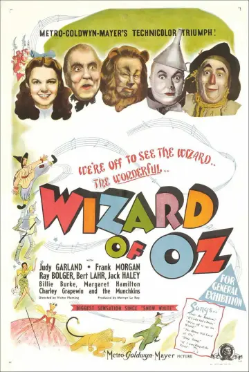 Poster to the movie "The Wizard of Oz" #523952