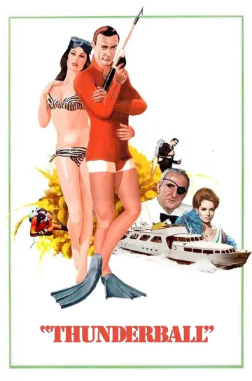 Poster to the movie "Thunderball" #64040