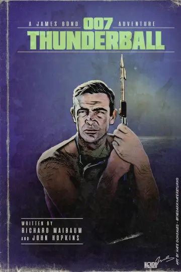 Poster to the movie "Thunderball" #846671