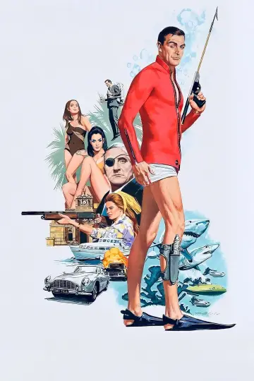 Poster to the movie "Thunderball" #846673