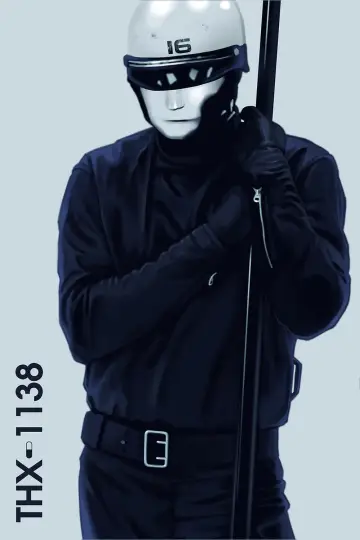 Poster to the movie "THX 1138" #900465