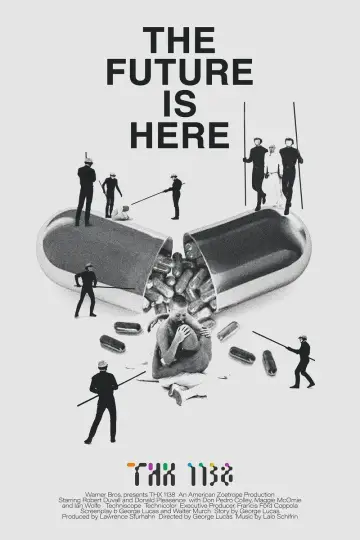 Poster to the movie "THX 1138" #900469