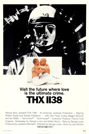 Poster to the movie "THX 1138" #900472