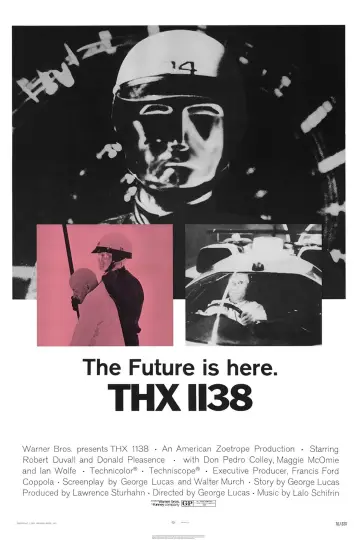 Poster to the movie "THX 1138" #900486
