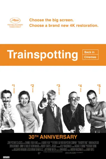 Poster to the movie "Trainspotting" #827562