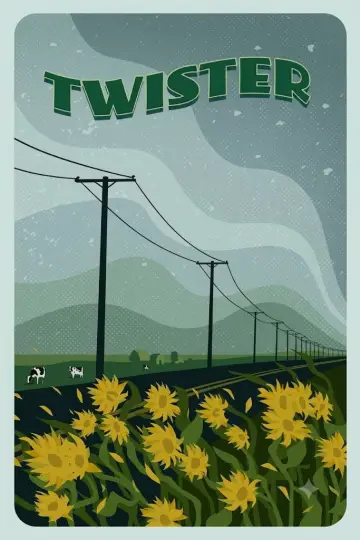 Poster to the movie "Twister" #1159696