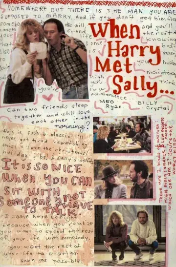 Poster to the movie "When Harry Met Sally..." #849014