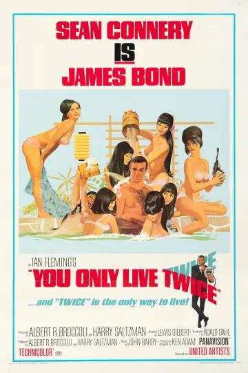 Poster to the movie "You Only Live Twice" #631077