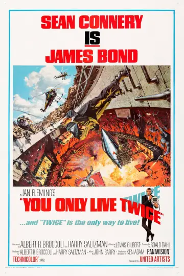 Poster to the movie "You Only Live Twice" #631078