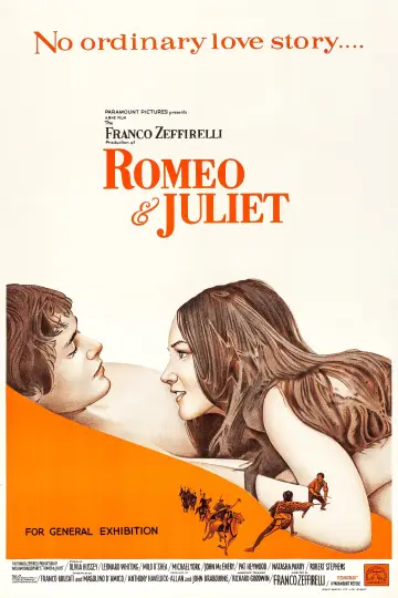 Poster to the movie "Romeo and Juliet" #223102