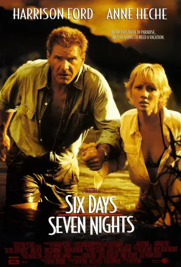 Poster to the movie "Six Days Seven Nights" #866059