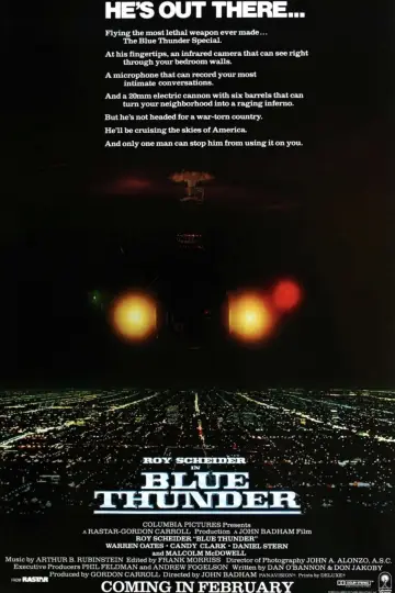 Poster to the movie "Blue Thunder" #888568