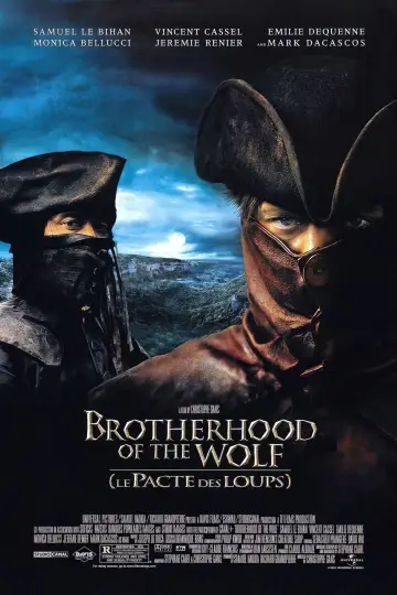 Poster to the movie "Brotherhood of the Wolf" #115956