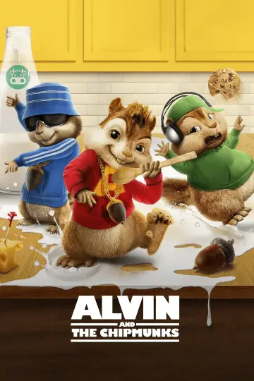 Poster to the movie "Alvin and the Chipmunks" #54106
