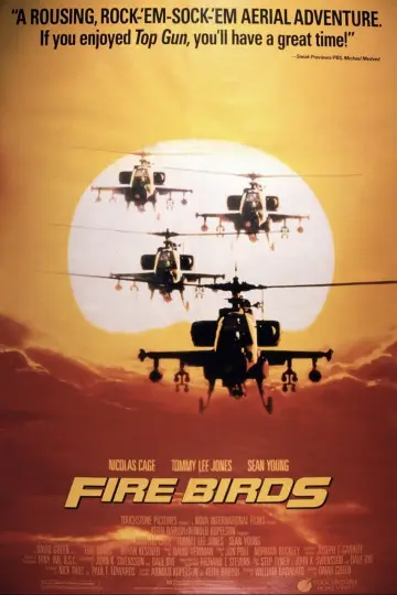 Poster to the movie "Fire Birds" #1101356