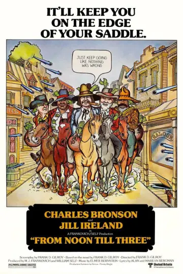 Poster to the movie "From Noon Till Three" #1106776