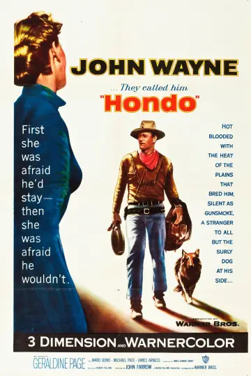 Poster to the movie "Hondo" #880449