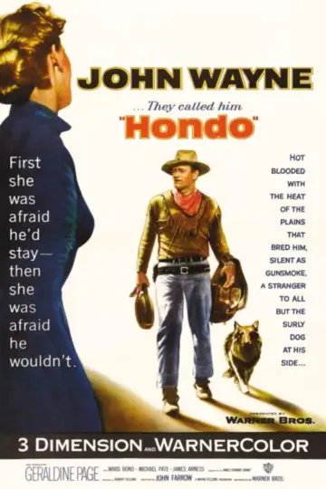 Poster to the movie "Hondo" #880458