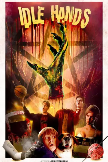 Poster to the movie "Idle Hands" #898215