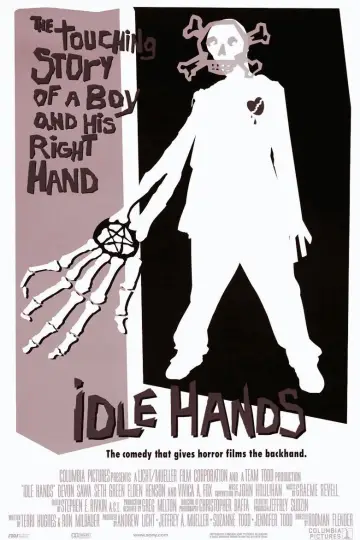 Poster to the movie "Idle Hands" #898226