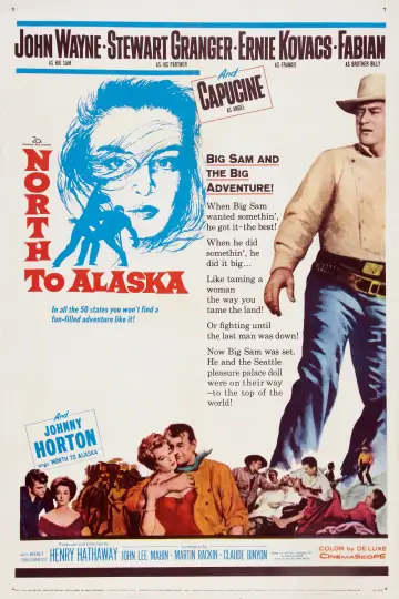 Poster to the movie "North to Alaska" #1081648