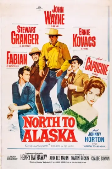 Poster to the movie "North to Alaska" #437612