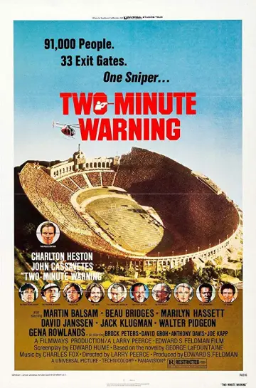 Poster to the movie "Two-Minute Warning" #1121867