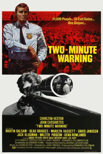 Poster to the movie "Two-Minute Warning" #1121868