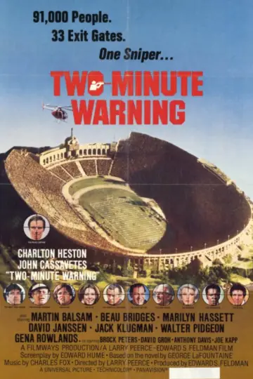 Poster to the movie "Two-Minute Warning" #1121875