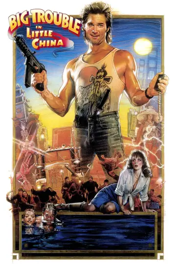 Poster to the movie "Big Trouble in Little China" #737409