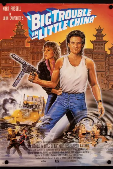 Poster to the movie "Big Trouble in Little China" #737412