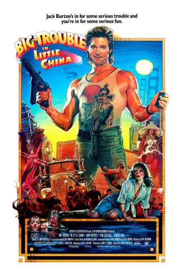 Poster to the movie "Big Trouble in Little China" #848625