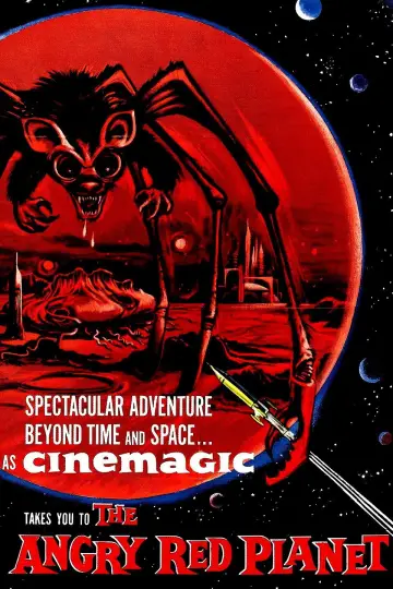Poster to the movie "The Angry Red Planet" #1053273